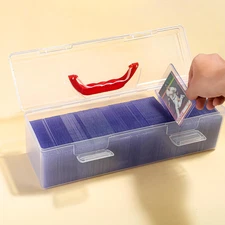 Premium Storage Box for Toploader - Large for 200+ Toploaders or 1000+ Trading C