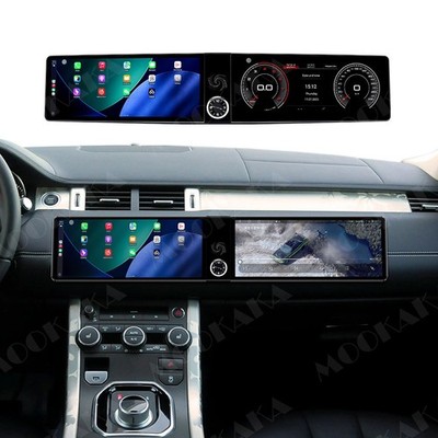 Dual Car Radio GPS Stereo for Land Rover Range Rover Evoque 2012-2018 Carplay