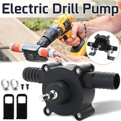 Selbstansaugende Wasserpumpe Mini-Elektrische Bohrmaschine Pumpe für Aquarien DE
