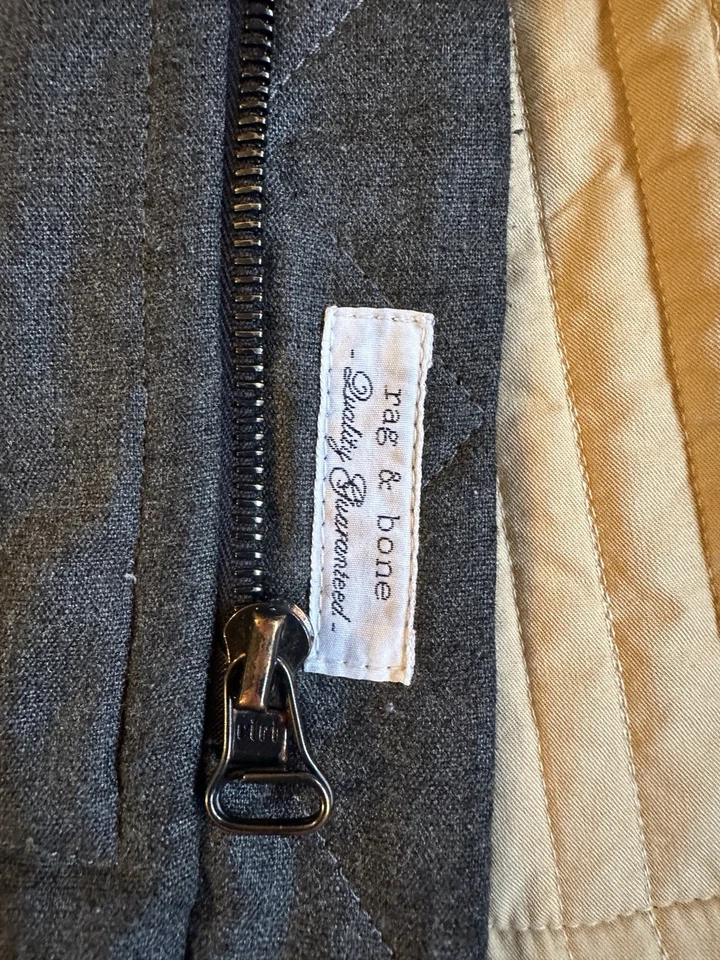 Rag & Bone Gray Casual Vest Mens 38 M - Image 3 of 3