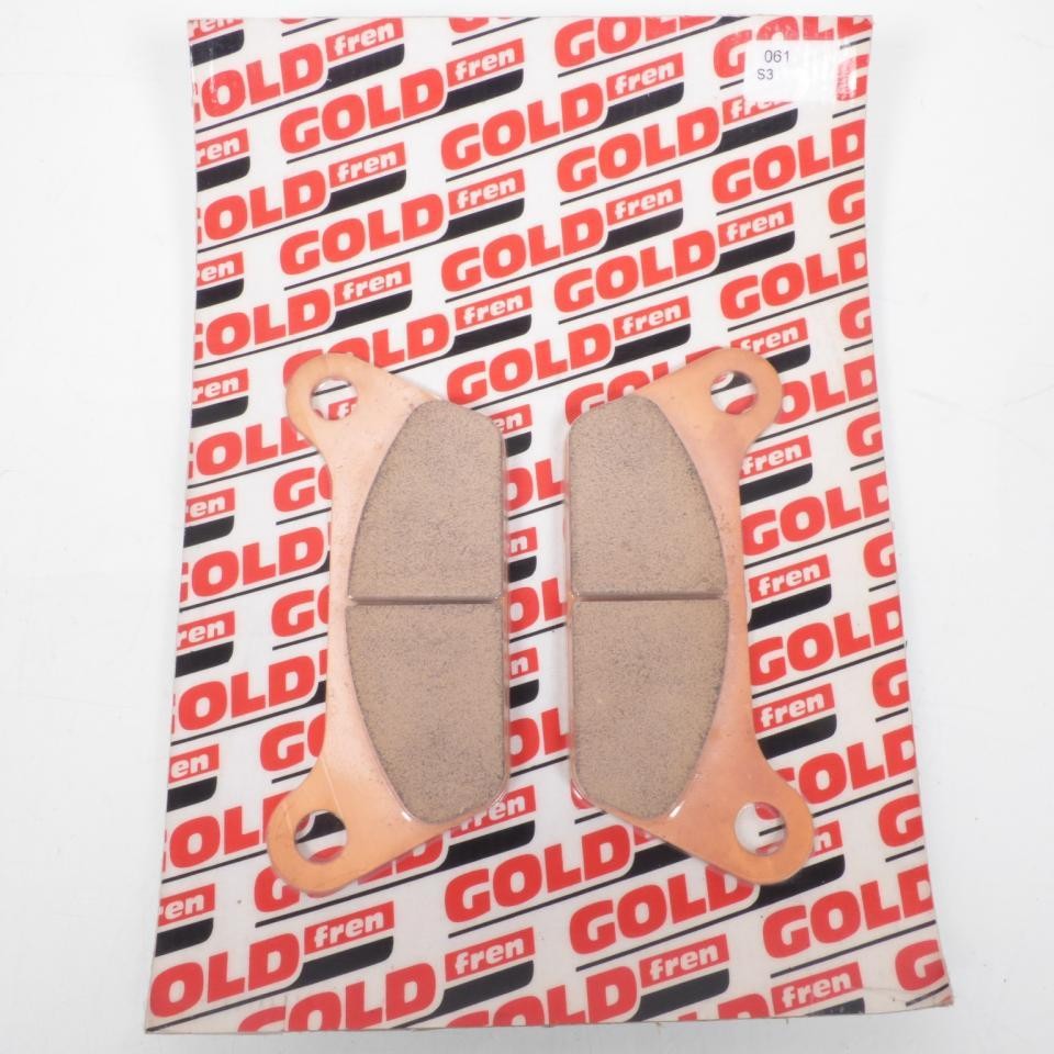 Plaquette de frein Gold Fren pour Harley Davidson 1340 FLT 1980 1981 1982 1983 moto AR