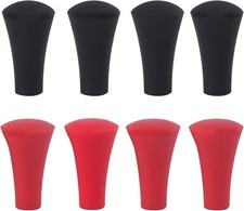 Rubber Tips for Ram Mounts X-Grip Phone Mount, Balck Red Silicone Caps Acces