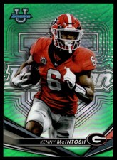 2022 Bowman's Best University Green Kenny McIntosh 05/99 Georgia Bulldogs #36