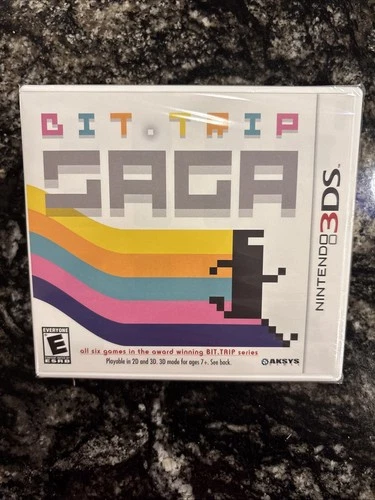 Bit.Trip Saga (Nintendo 3DS, 2011) Brand New! Case Fresh!