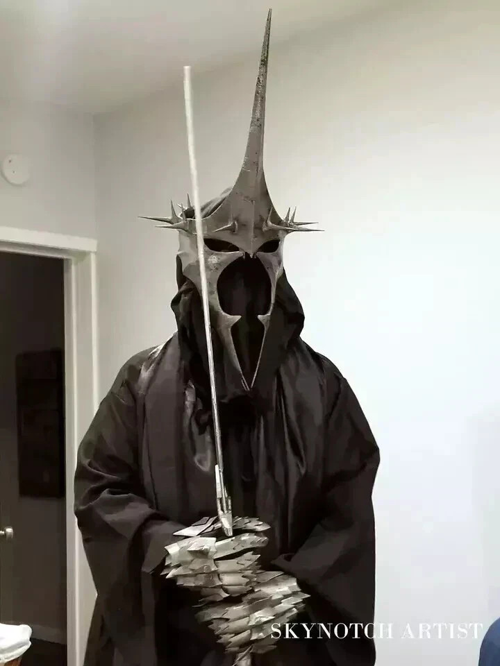 Nuevo Señor de los Anillos El Rey Brujo de Angmar Cloack Solo Nazgul Regalo d...