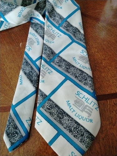 Schlitz Malt Liquor NECKTIE Polyester 53”