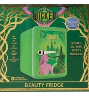 Wicked Beauty Mini Fridge 4L Skincare Makeup Limited Edition Elphaba & Glinda