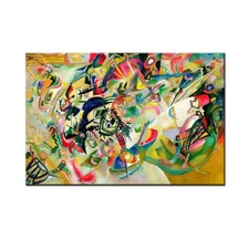 Composition VII by Wassily Kandinsky Abstract Art,Hand painted Oil painting Canv