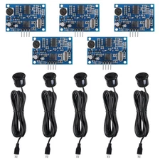 5Pcs JSN-SR04T Integrated Distance Measuring Sensor Transducer Module Ultraso...