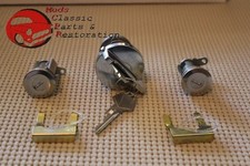 72-85 Chrysler Dodge Plymouth Ignition Door Lock Kit Blank Keys Wo Tilt Tele 72-85 Chrysler Dodge Plymouth Ignition Door Lock Kit Blank Keys Wo Tilt Tele
