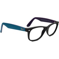Ray-Ban Sunglasses Frame Only RB 2132 New Wayfarer 6183 Black/Blue Italy 55 mm