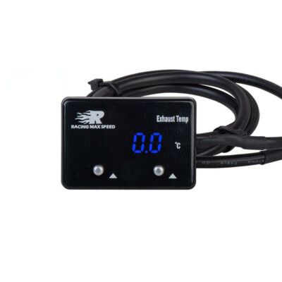 Car Digital Blue LED Exhaust Gas Temp Temperature Gauge EGT with 1/8 NPT Sensor