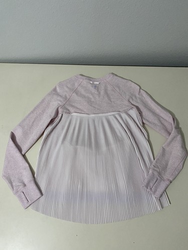 Pink Ivivva Pullover Sweater Sweatshirt Girls Youth Size 14 - Picture 3 of 6