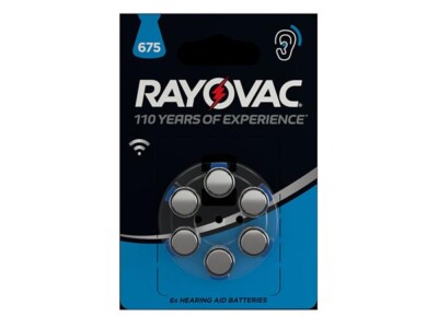 Rayovac - Zink-Luft 1.45 V - 630 mAh 4600.745.416
