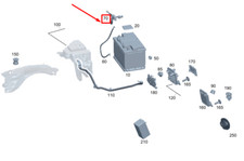 Mercedes-Benz EQC Batteriesensor A0009053516 NEU ORIGINAL
