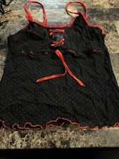 VINTAGE BLUE MOON LINGERIE TOP LARGE.