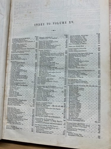 JAN-DEC 1866 "THE LEISURE HOUR" BOUND ISSUES ILLUSTRATED ANTIQUE BOOK (P8) - Picture 6 of 20