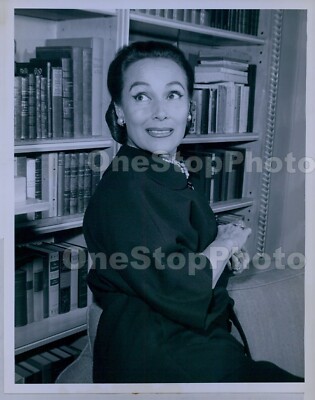 1960 Lovely DOLORES DEL RIO Famed Mexican Actress Press Photo | eBay