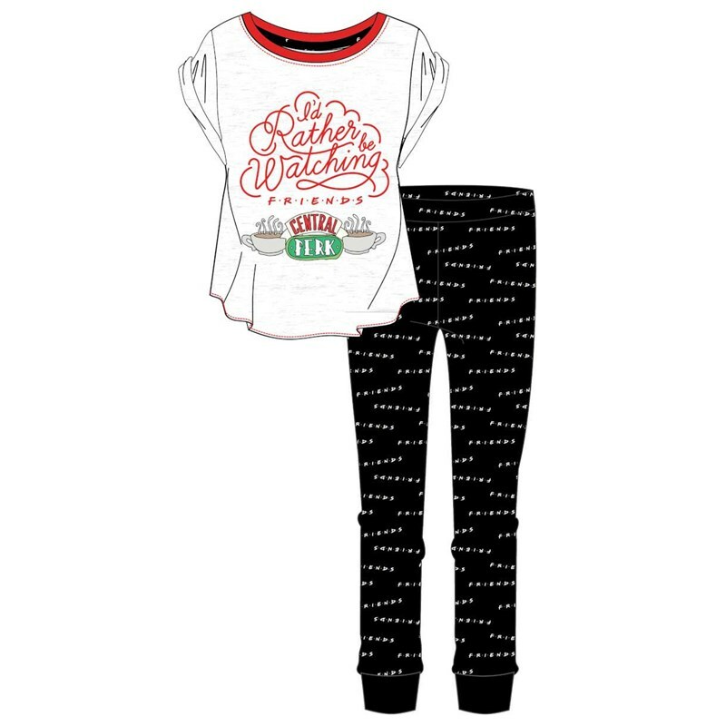 Cotton Pyjamas Womens Friends Pajamas Ladies Friends Character
