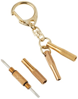 ANEX precision screwdriver for glasses with key chain No.80 12 pieces