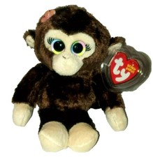 TY Beanie Baby - PETALS the Monkey (6 Inch) NEW MWMTs Plush Stuffed Animal Toy