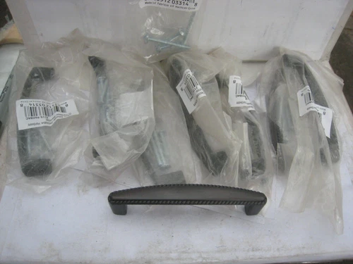 10 Jeffrey Alexander Z115-96 3 3/4" Elements Lindos Cabinet Pull DBAC  Bronze - Picture 1 of 5