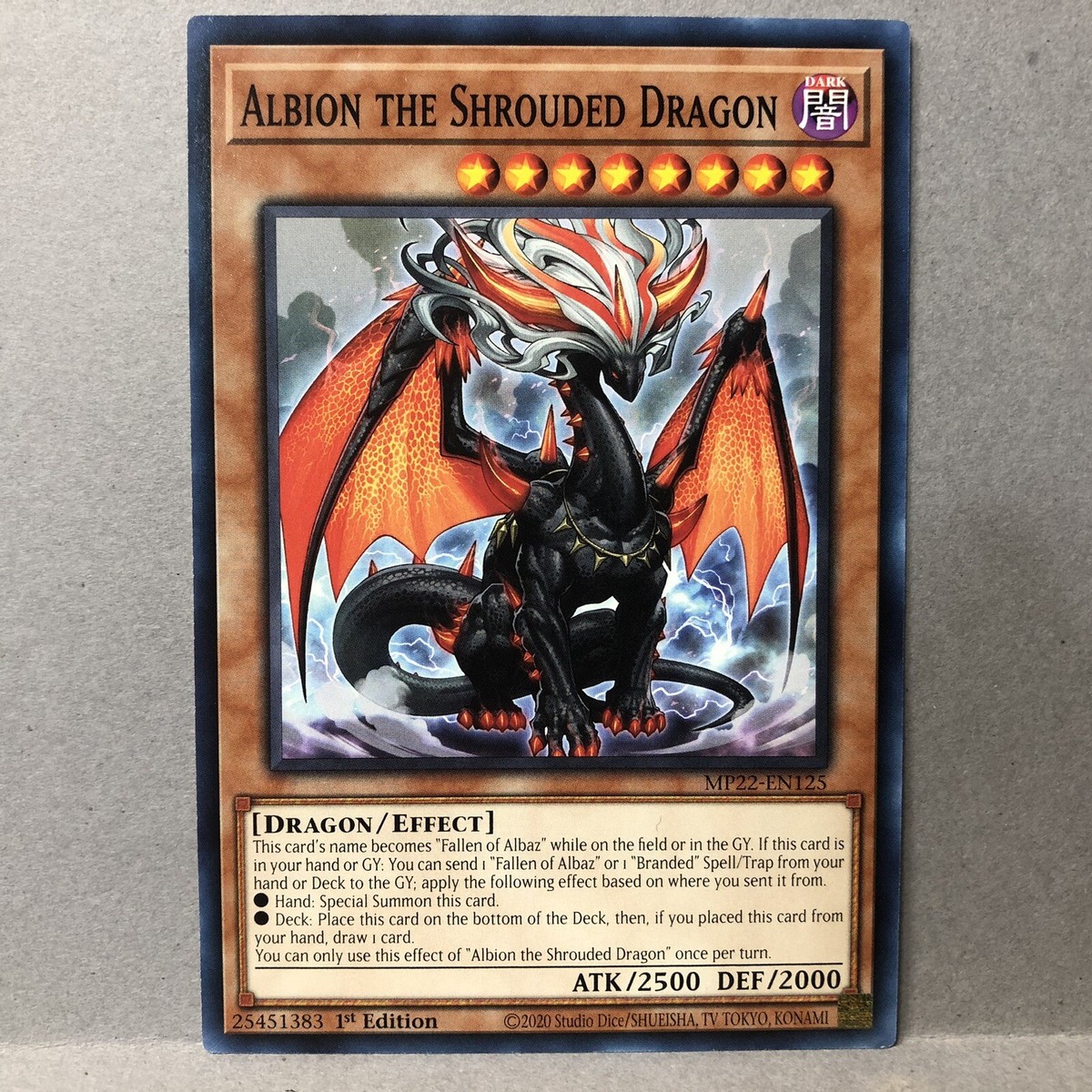 Yugioh! Albion the Shrouded Dragon MP22-EN125 Common 1st Ed | eBay