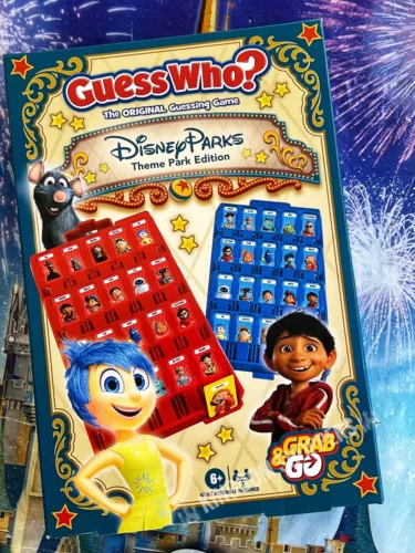 Disney Parks Guess Who? The Disney Theme Park Edition Travel Board Game New