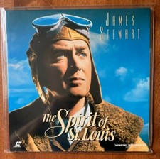 THE SPIRIT OF ST. LOUIS Widescreen Laserdisc James Stewart