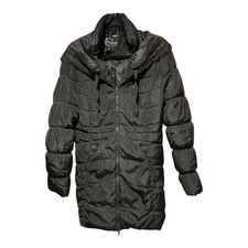 Celsius Premium Women's Quilted Hooded Jacket/puffer Size M Black