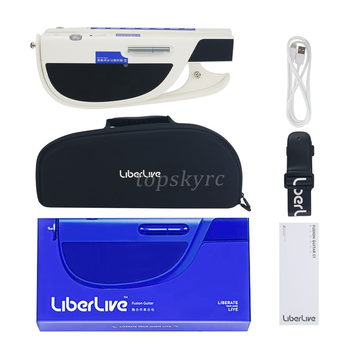 LiberLive Fusion Guitar ケース付き LiberLive Fusion Guitar ケース付き