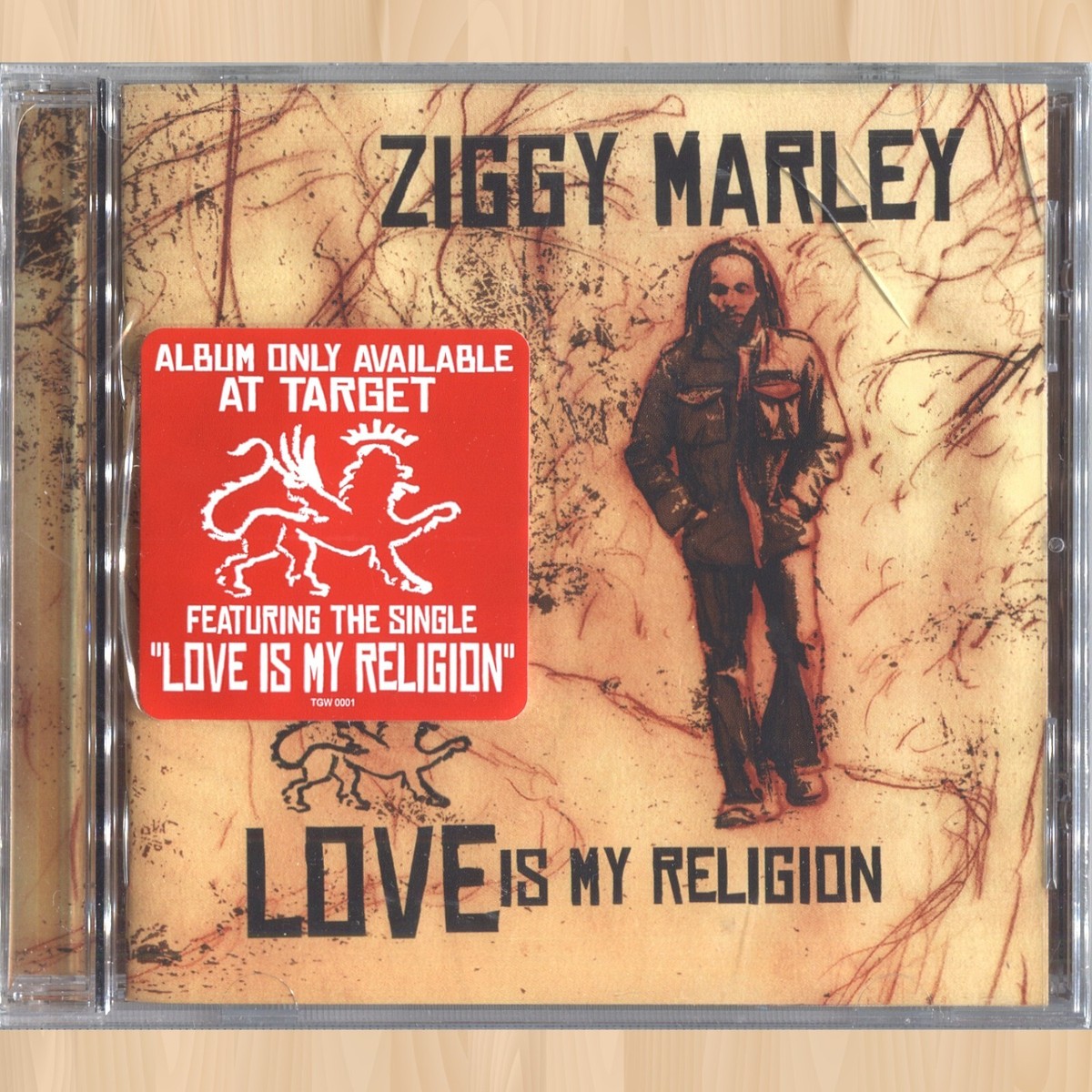 ZIGGY MARLEY Love Is My Religion TARGET CD Beach in Hawaii A