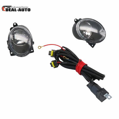 NEW Fog Lamp Light Left &Right For VW Beetle 2006-2010 With Wiring Harness+bulbs