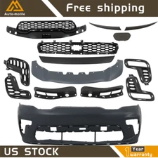 Complete Front Bumper Assembly W/Radar Holes For 2021-2022 Dodge Durango