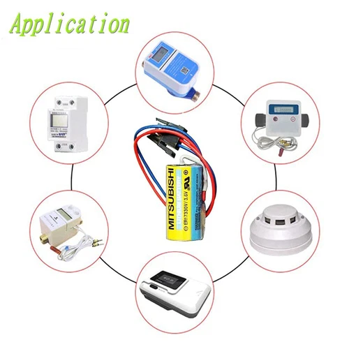 5X ER17330V/3.6V MR-BAT Mitsubishi A6BAT PLC Battery for FANUC CNC System Power - Picture 4 of 7