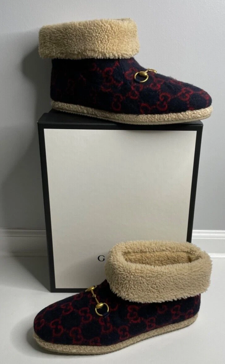 gucci shearling boot