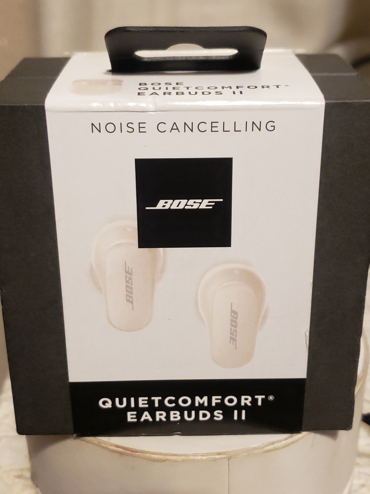 Bose QuietComfort Earbuds II White In-Ear Headphones New Sealed Authentic-image
