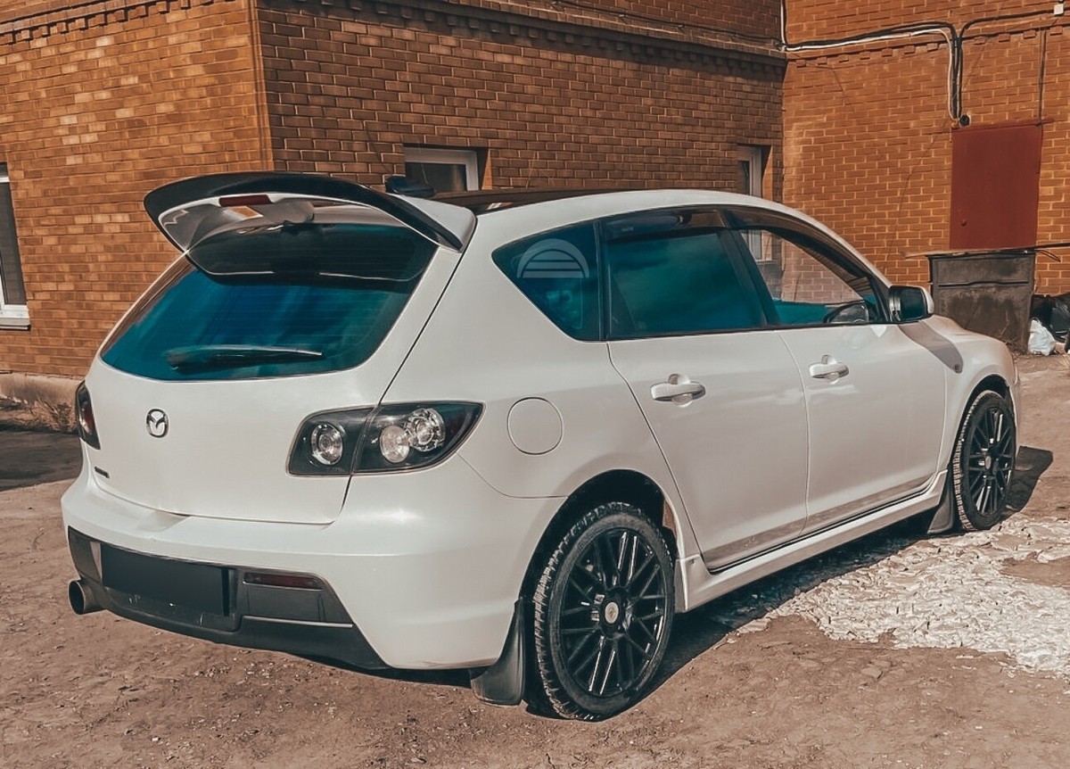 Ducktail Add-On for Mazda 3 Bk 2003 - 2009 MPS Mazdaspeed Spoiler