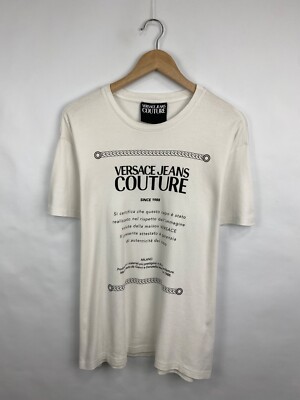 VERSACE Tシャツ 半袖 Mサイズ ホワイト Versace Medusa logo-print T-shirt | White | FARFETCH