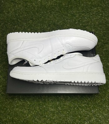 Nike Air Jordan 1 Low G Triple DD9315-101 Spikeless Golf Shoes