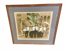  Guy Buffet New Orleans Jazz Band Street Parade Framed