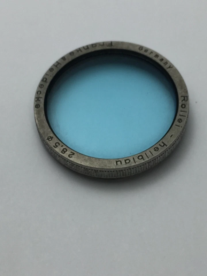 Vintage Rollei  Blue Filter 28.5 Frankie & Heidecke  Germany - Image 2 of 3