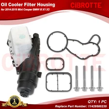 Oil Cooler Filter Housing for 14-19 Mini Cooper 17-19 Countryman 16-19 Clubman