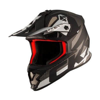 CKX Matte Gray/Black TX319 Arkos Helmet ( Size 2XL / XX-Large ) 511096#