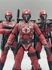 Set Of 3 Crimson Guard GIJoe Classified Action Figures Complete