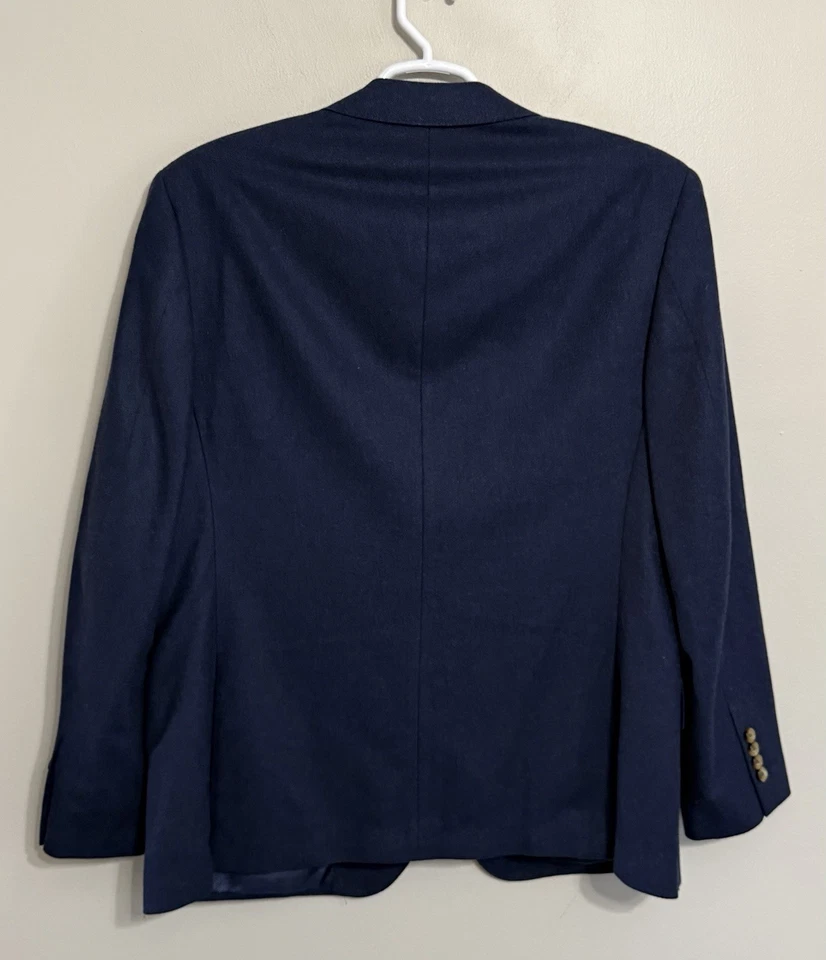 Blazer de dos botones de lana azul 46R Vineyard Vines para hombre chaqueta de costo deportivo Foto 3 de 4