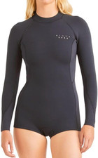 BILLABONG SPRING FEVER L/S Back-Zip Women's Spring Suit - Black - Size 10 - NWT
