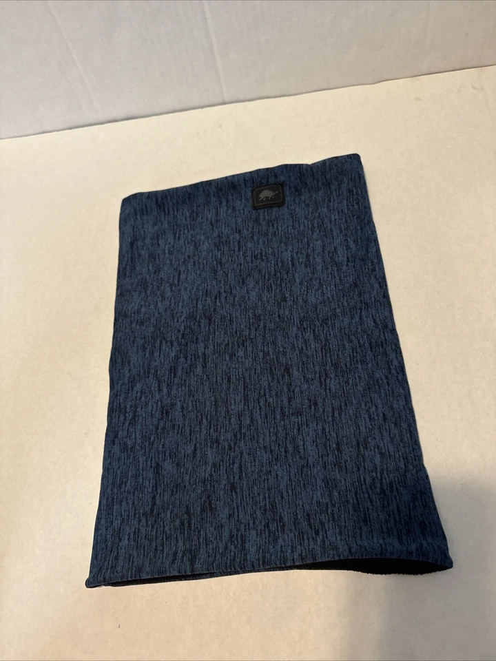 Turtle Fur Blue Neck Warmer Fleece Lined Warm Cozy Skiing Snow Outdoors - Imagem 2 de 4