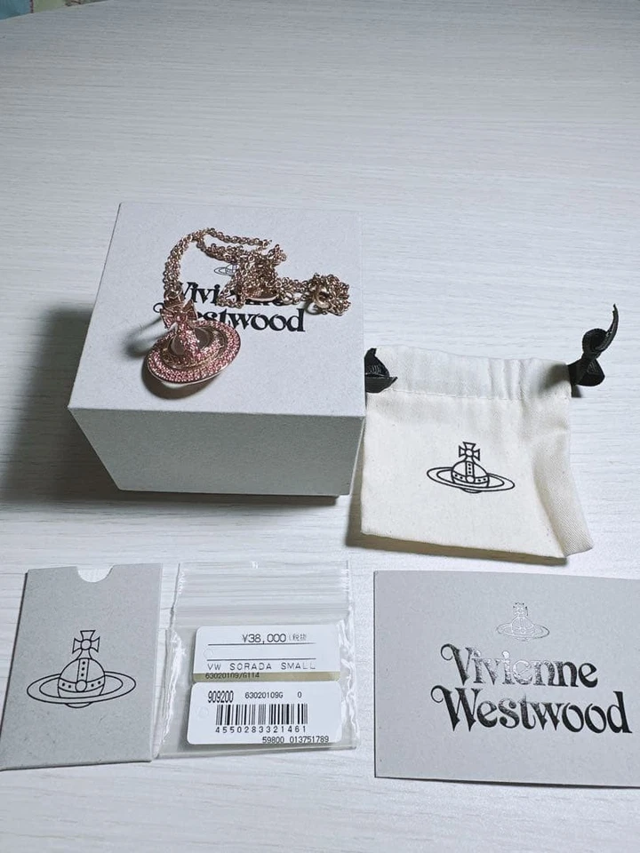Autentica collana Vivienne Westwood SORADA ORB direttamente dal GIAPPONE - Immagine 3 di 3