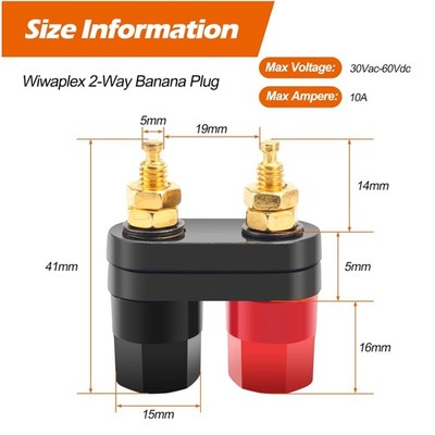 High Quality Gold Plated Binding Post Terminals
